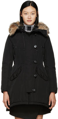 Moncler Black Down Ariette Coat