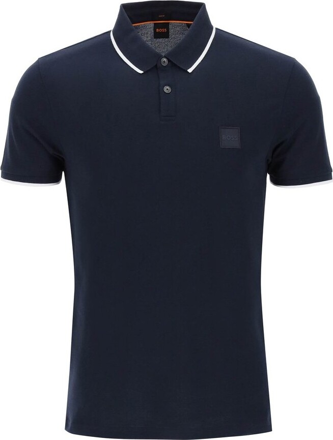 Boss Hugo Boss Logo Embroidered Polo Shirt