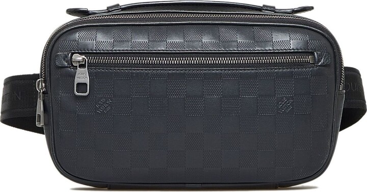 Louis Vuitton 2004 pre-owned Damier Ebène Florentine belt bag - ShopStyle