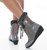 Thumbnail for your product : Avon Faux Fur Trim Weather Boot