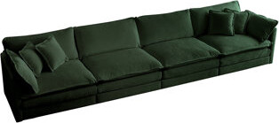 Latitude Run Free Combination Modular Sofa Free,4 Seater Sofa Comfy Chenille ,Sectional Sofa Couch