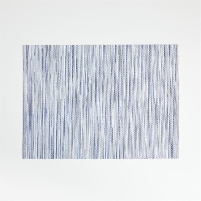 Chilewich A Ridge Blue Vinyl Placemat