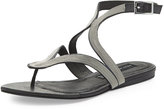 Thumbnail for your product : Steve Madden Steven by Resorts Chain Thong Sandal, Silver Multi