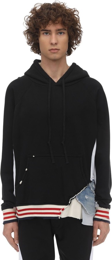 borg hoodie mens black