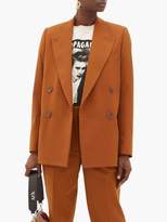Thumbnail for your product : Acne Studios Janny Double-breasted Canvas Jacket - Womens - Brown