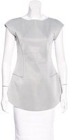 Thumbnail for your product : Emporio Armani Structured Sleeveless Top