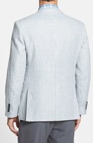 Thumbnail for your product : Nordstrom Classic Fit Check Linen Sport Coat