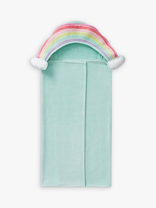 Pottery Barn Kids Rainbow Hooded Bath Towel Wrap