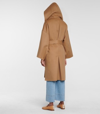 Loewe Belted wool and cashmere coat