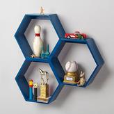 Thumbnail for your product : Honeycomb Wall Shelf (Blue)