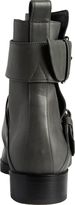 Thumbnail for your product : Pierre Hardy Double-Buckle Motorcycle Boots-Grey