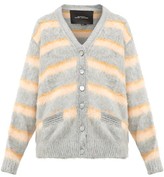 orange shrug cardigan