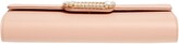 Thumbnail for your product : Roger Vivier Crystal Buckle Leather Envelope Clutch