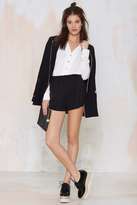 Thumbnail for your product : Nasty Gal Factory Annette Flutter Shorts