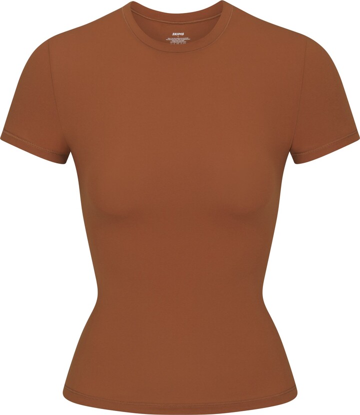 Everyday T-Shirt Bodysuit | Cinnamon