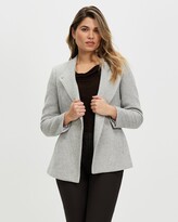 Thumbnail for your product : David Lawrence Women's Grey Coats - Micaela Coat - Size One Size, 16 at The Iconic