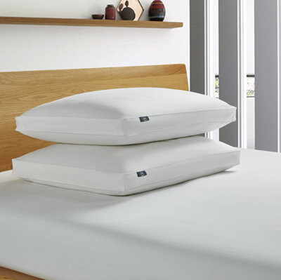Serta 233 Thread Medium Down Blend Bed Pillow