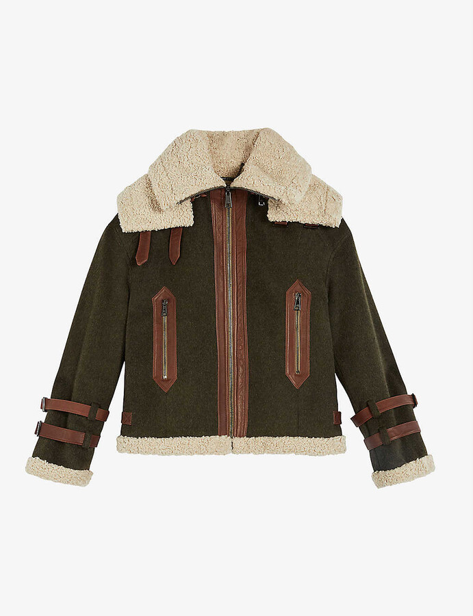 ted baker shearling
