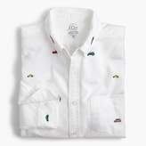 Thumbnail for your product : J.Crew Slim lightweight oxford shirt in embroidered cars