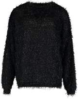 Thumbnail for your product : boohoo Oversized Boyfriend Fluffy Tinsel Knit Sweater