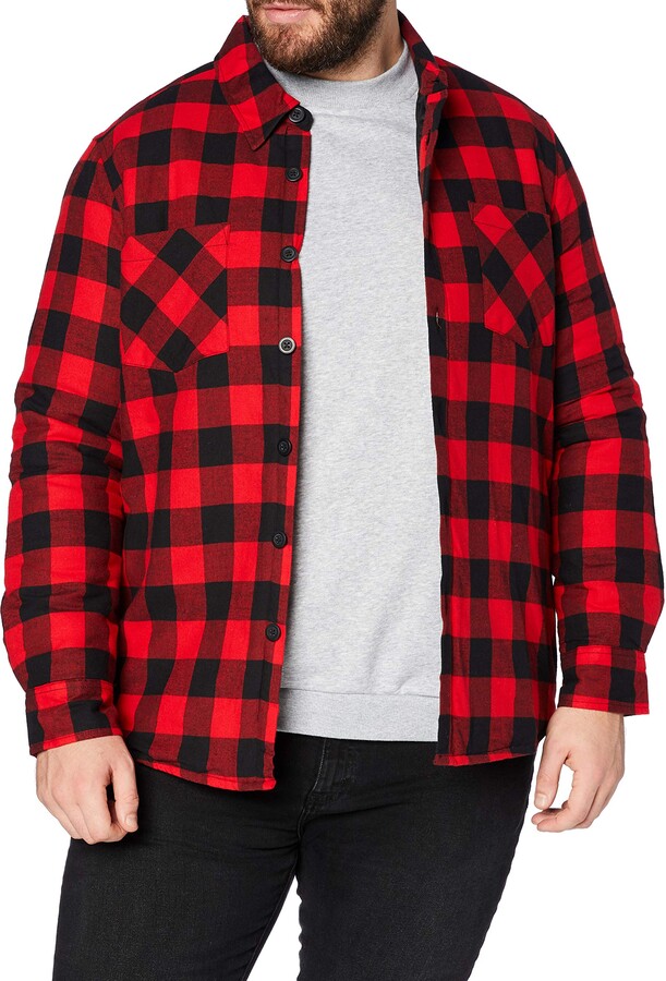 red and black shirt mens