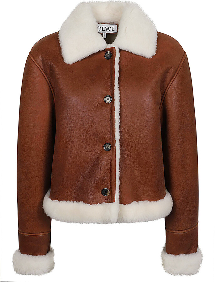 Shearling Leather Jacket