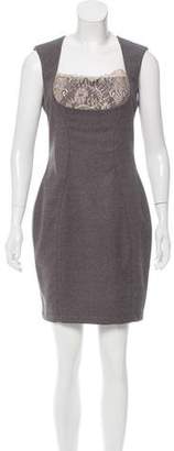 L'Agence Sleeveless Mini Dress