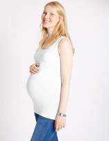 Thumbnail for your product : Marks and Spencer Maternity Cotton Vest Top with Stretch