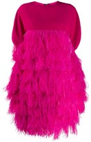Thumbnail for your product : Gianluca Capannolo Short Feather Dress