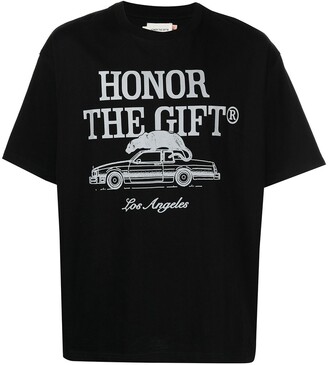HONOR THE GIFT B-Summer graphic T-shirt