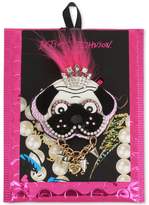 Thumbnail for your product : Betsey Johnson Two-Tone Multi-Stone & Faux Fur Dog Pin