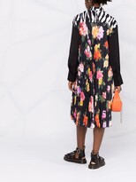 Thumbnail for your product : MSGM Patchwork-Print Shirt Dress
