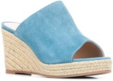 Thumbnail for your product : Stuart Weitzman Marabella suede wedge sandals