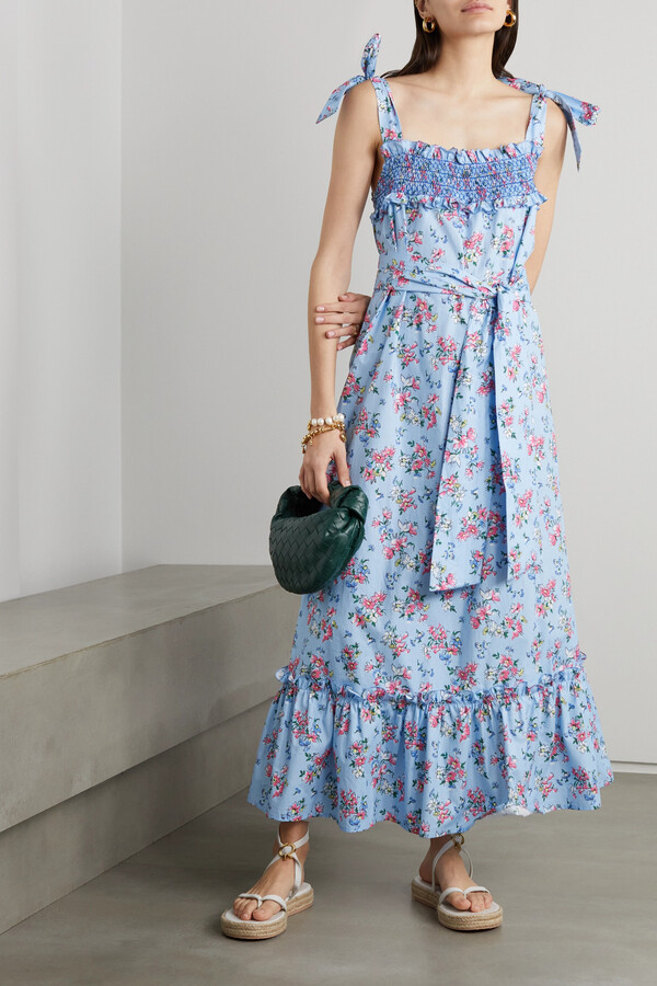 Floral Ruffle Maxi Dress | Shop the world's largest collection of 