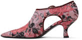 Thumbnail for your product : Erdem Pink Marguerite Heels