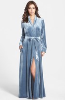 Thumbnail for your product : Jonquil Long Velvet Robe