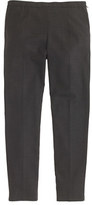 Thumbnail for your product : J.Crew Back-zip pant in wool piqué