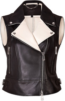 Thumbnail for your product : Belstaff Leather Hawke Perfecto Vest