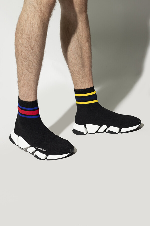 Balenciaga 'Speed 2.0 Sock Sneakers Black - ShopStyle