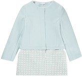 Thumbnail for your product : Chloe Embroidered panel coat 4-14 years