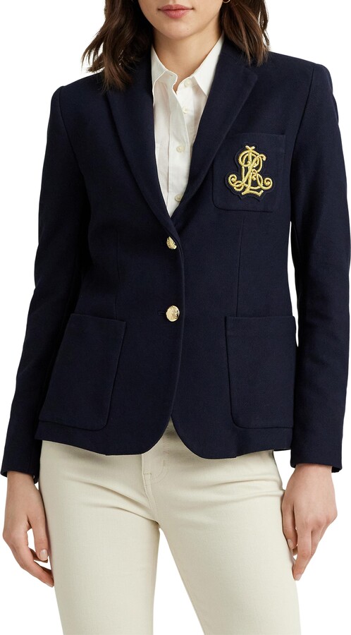 Lauren Ralph Lauren Bullion Jacquard Blazer