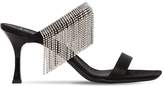 Thumbnail for your product : Giuseppe Zanotti 70mm Crystal Fringe Satin Sandals