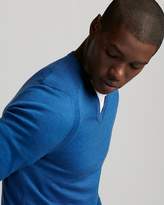 Thumbnail for your product : Express Merino Wool-Blend Thermal Regulating V-Neck Sweater