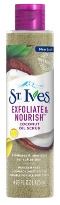 St. Ives Facial Oil Scrub Coconut 4.23 oz.