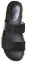 Thumbnail for your product : Ask the Missus Fergus Two Strap Sandals Black Leather