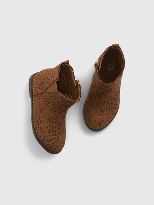 toddler leopard ankle boots