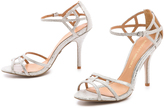 Thumbnail for your product : Badgley Mischka Kerrington Metallic Sandals