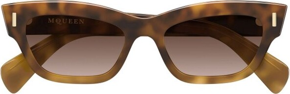 Alexander McQueen Sunglasses Cat-Eye Frame Sunglasses