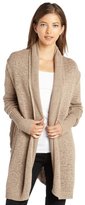 Thumbnail for your product : BCBGMAXAZRIA pumice cotton blend knit tape yarn 'Jane' cardigan
