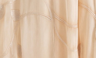 Joanna August Gwen Embroidered Long Sleeve Wedding Dress